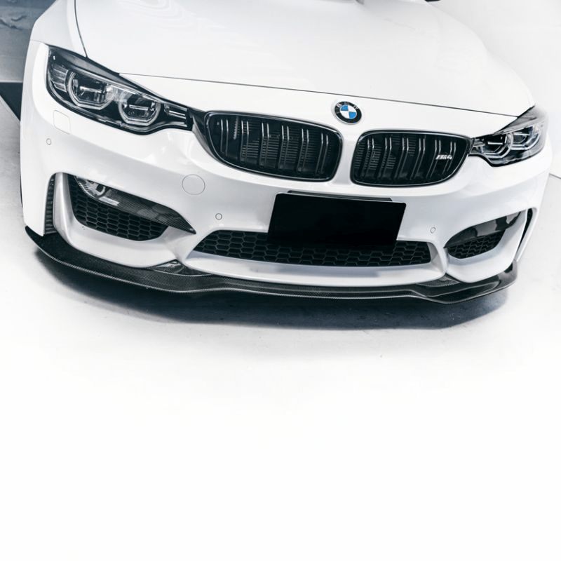 BMW M3/M4 (F80/F82/F83) PSM Style Carbon Fibre Front Lip - Twenty Two Tuning Front Lip