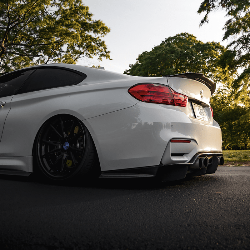 BMW M3/M4 (F80/F82/F83) PSM Style Carbon Fibre Rear Diffuser - Twenty Two Tuning Rear Diffuser
