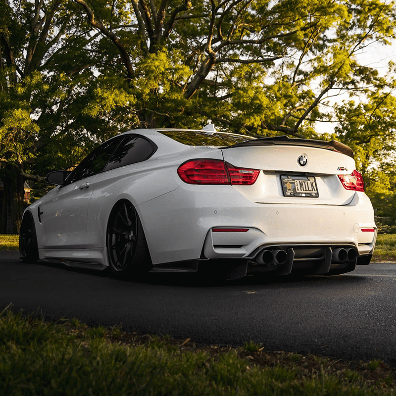 BMW M3/M4 (F80/F82/F83) PSM Style Carbon Fibre Rear Diffuser - Twenty Two Tuning Rear Diffuser