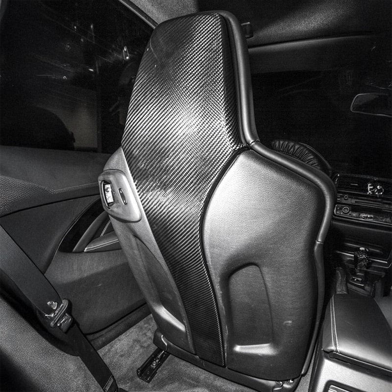 BMW M3/M4 (F80/F82) M Performance Style Carbon Fiber Seat Back Covers - Twenty Two Tuning Interior Parts & Accessories