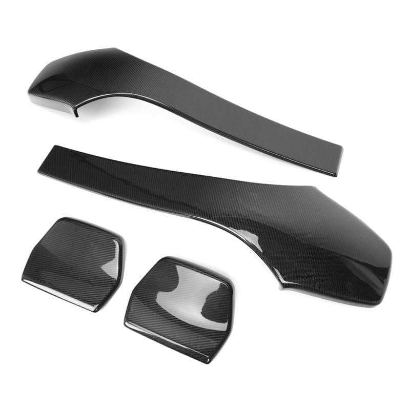 BMW M3/M4 (F80/F82) M Performance Style Carbon Fiber Seat Back Covers - Twenty Two Tuning Interior Parts & Accessories