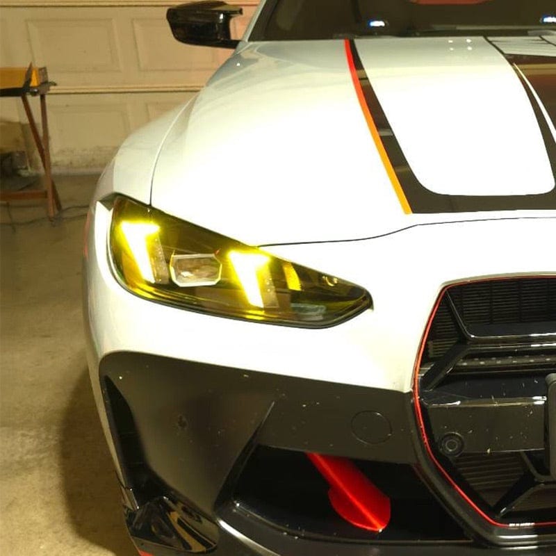 BMW M3/M4 LCI CSL Yellow DRL Board Replacements (G80/G81/G82/G83) - EXL Design DRLs