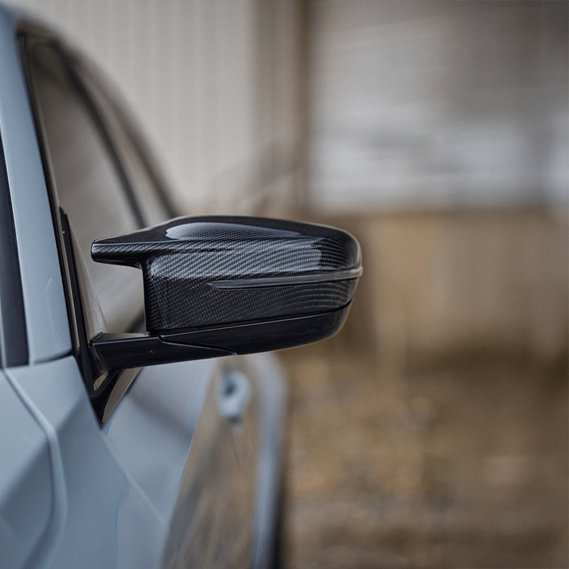 BMW M3/M4 M Performance Style Carbon Fibre Mirror Covers (G80/G81/G82/G83) - Twenty Two Tuning Mirror Covers