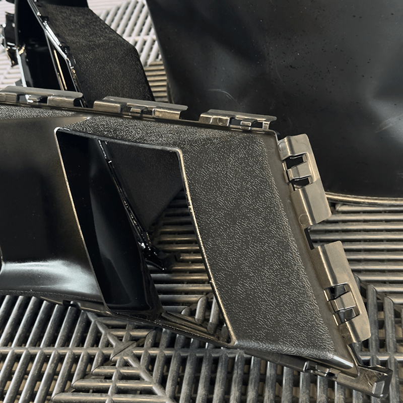 BMW M3/M4 M Performance Style Gloss Black Front Bumper Vent Trims (G80/G81/G82/G83) - Twenty Two Tuning Front Canards/Bumper Inserts