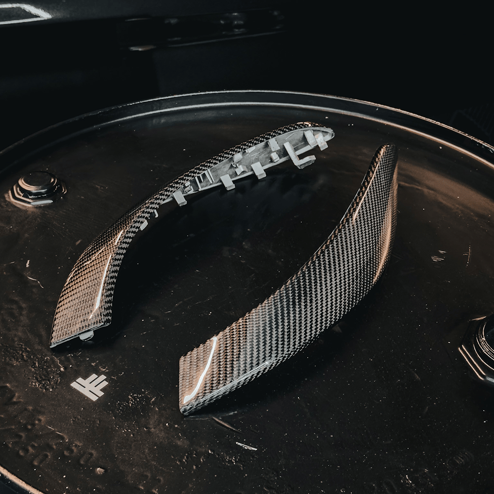 BMW M3/M4 OEM+ Carbon Fiber Replacement Door Trims (F80/F82/F83) - Twenty Two Tuning Interior Parts & Accessories