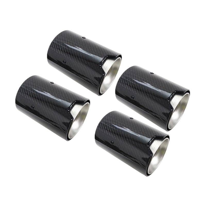 BMW M3/M4 OEM M Performance Style Carbon Fibre Exhaust Tips (G80/G81/G82/G83) - Twenty Two Tuning Exhaust Tips