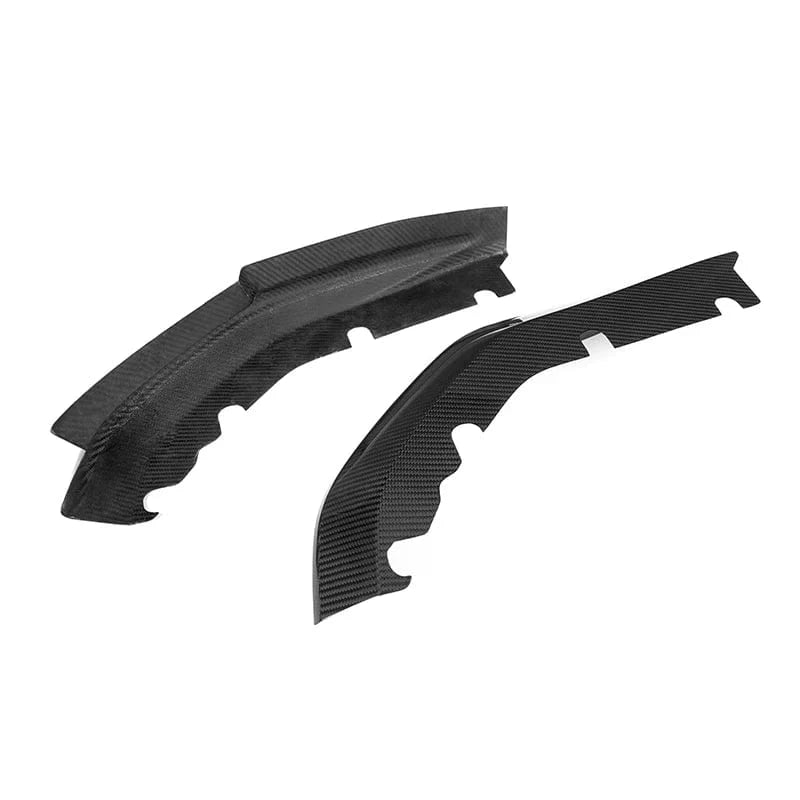 BMW M3/M4 OEM Style Carbon Fibre Rear Bumper Trims (G80/G81/G82/G83) - Twenty Two Tuning Rear Canards