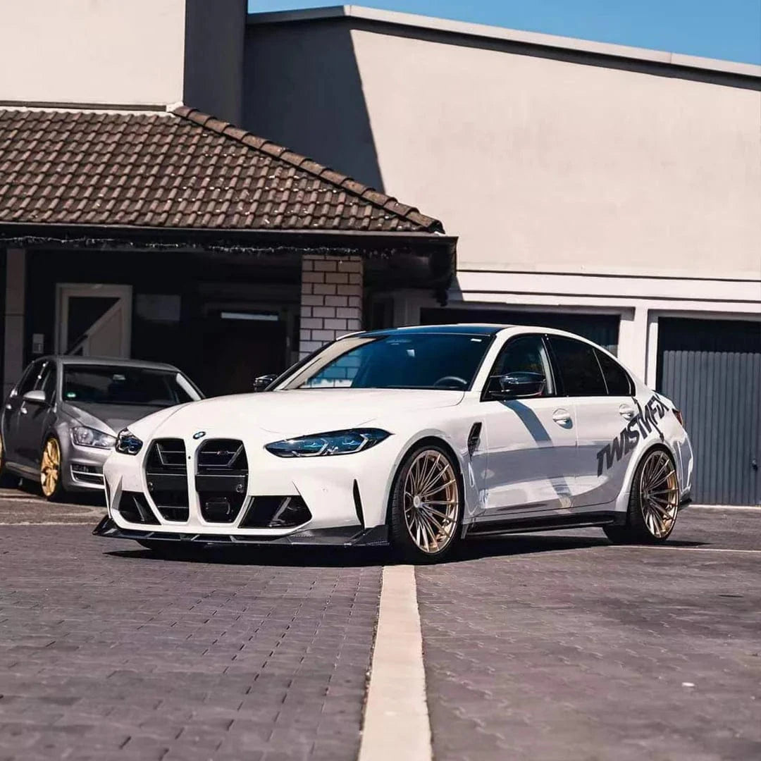 BMW M3/M4 SOOQOO SQ-A Carbon Fiber Front Grille (G80/G81/G82/G83) - SOOQOO Official Front Grille