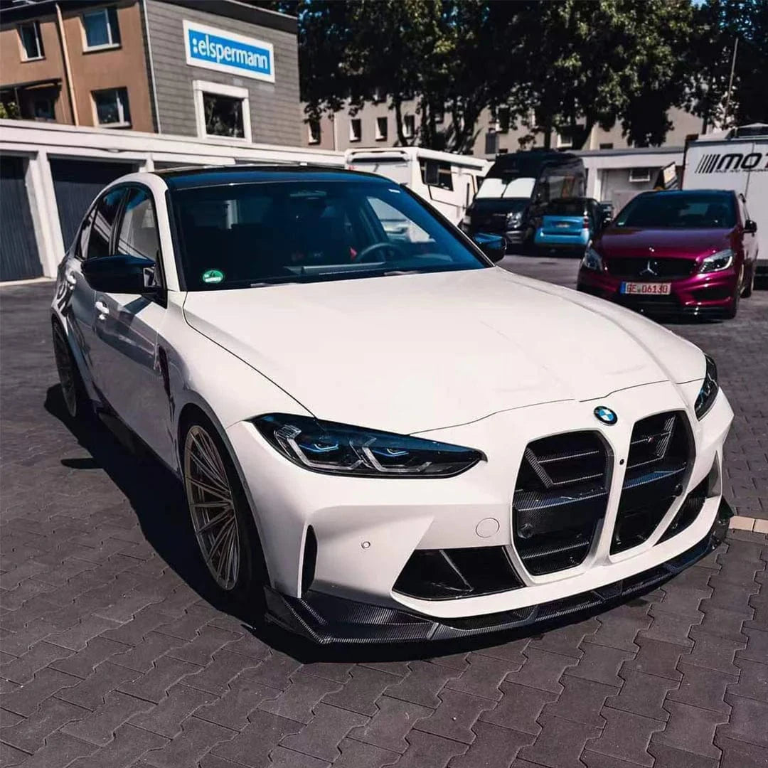 BMW M3/M4 SOOQOO SQ-A Carbon Fiber Front Grille (G80/G81/G82/G83) - SOOQOO Official Front Grille