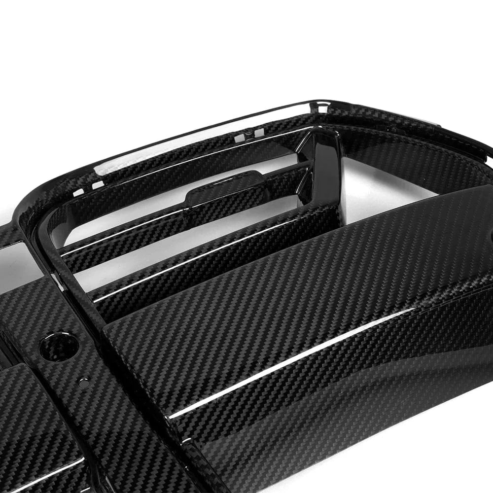 BMW M3/M4 SOOQOO SQ-A Carbon Fiber Front Grille (G80/G81/G82/G83) - SOOQOO Official Front Grille