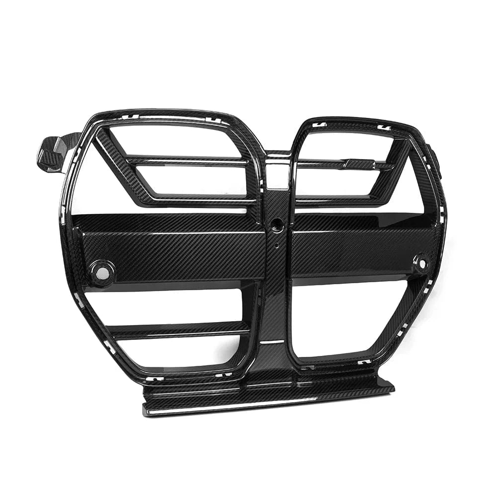 BMW M3/M4 SOOQOO SQ-A Carbon Fiber Front Grille (G80/G81/G82/G83) - SOOQOO Official Front Grille