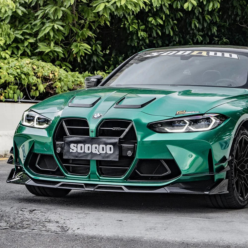 BMW M3/M4 SOOQOO SQ-A Carbon Fiber Front Grille (G80/G81/G82/G83) - SOOQOO Official Front Grille