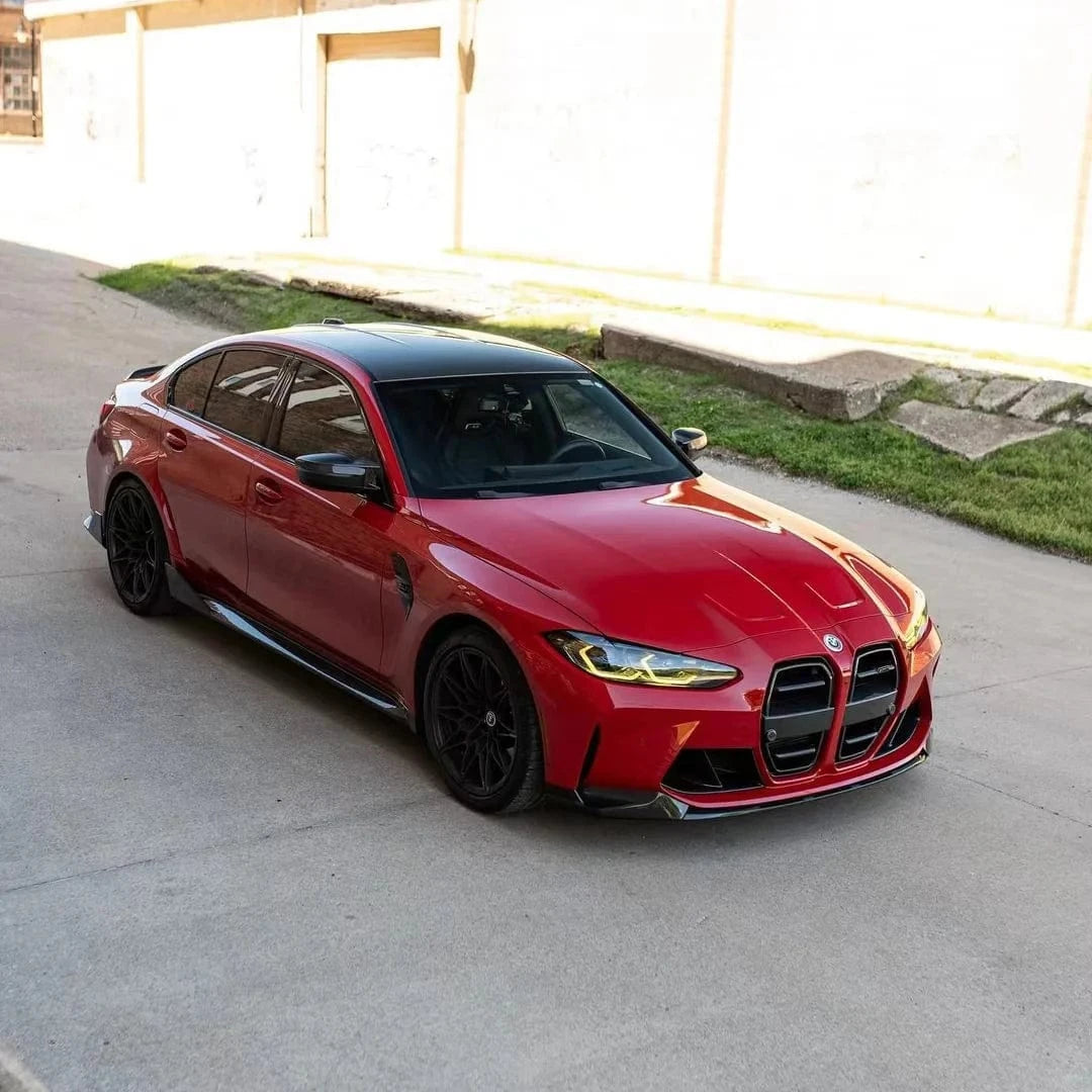 BMW M3/M4 SOOQOO SQ-V Carbon Fiber Front Grille (G80/G81/G82/G83) - SOOQOO Official Front Grille