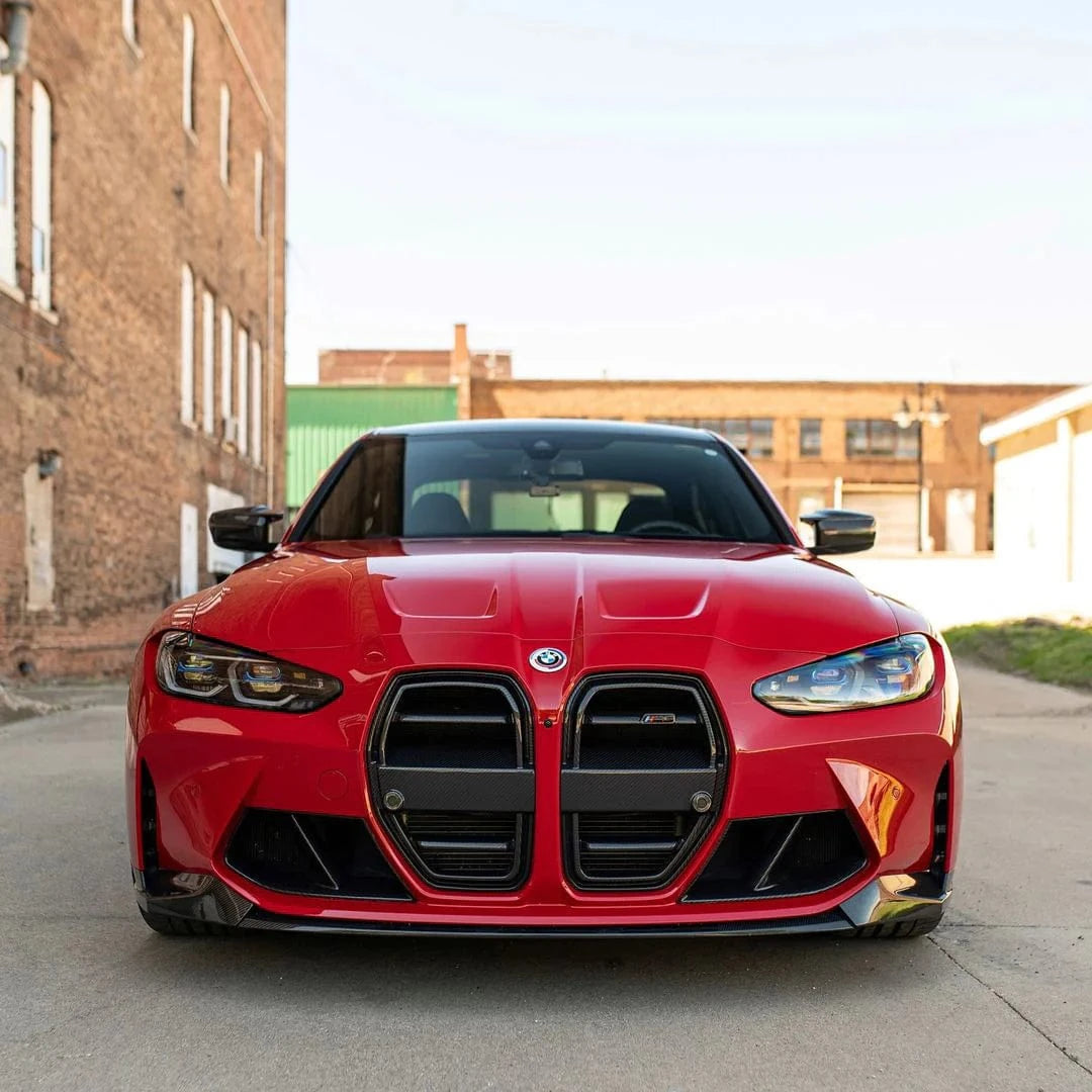 BMW M3/M4 SOOQOO SQ-V Carbon Fiber Front Grille (G80/G81/G82/G83) - SOOQOO Official Front Grille