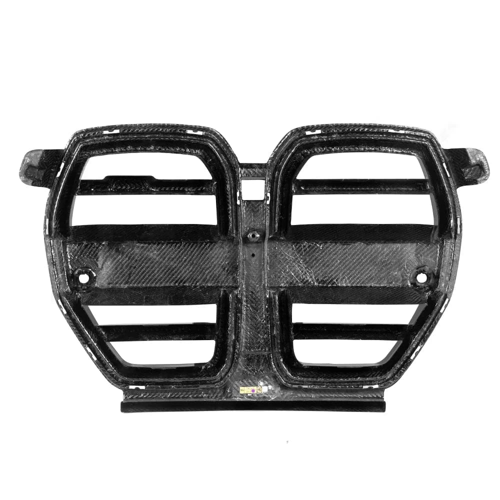 BMW M3/M4 SOOQOO SQ-V Carbon Fiber Front Grille (G80/G81/G82/G83) - SOOQOO Official Front Grille
