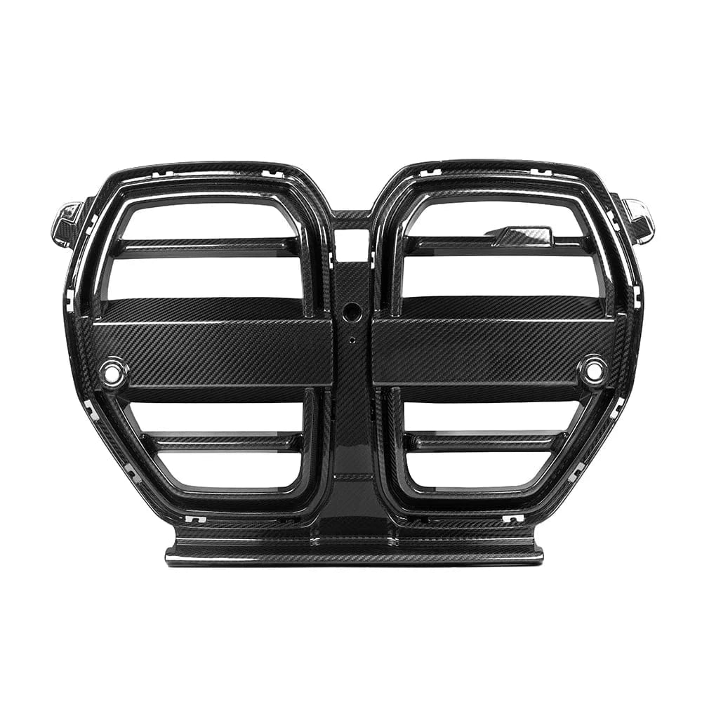 BMW M3/M4 SOOQOO SQ-V Carbon Fiber Front Grille (G80/G81/G82/G83) - SOOQOO Official Front Grille