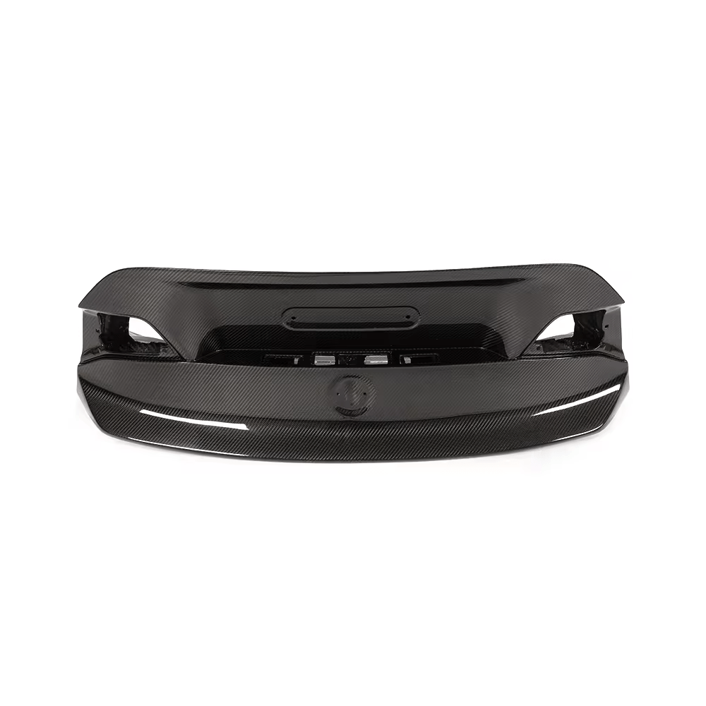 BMW M4 (F82) CS Style Carbon Fibre Rear Trunk/Boot Lid Complete - Twenty Two Tuning Trunk/Boot Complete