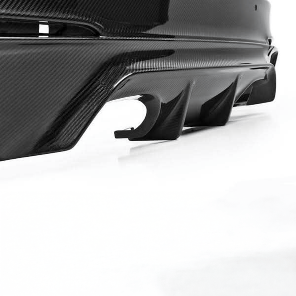 BMW M4 (F82/F83) 3D Design Style Full Carbon Fibre Rear Bumper - Twenty Two Tuning Rear Bumper Complete