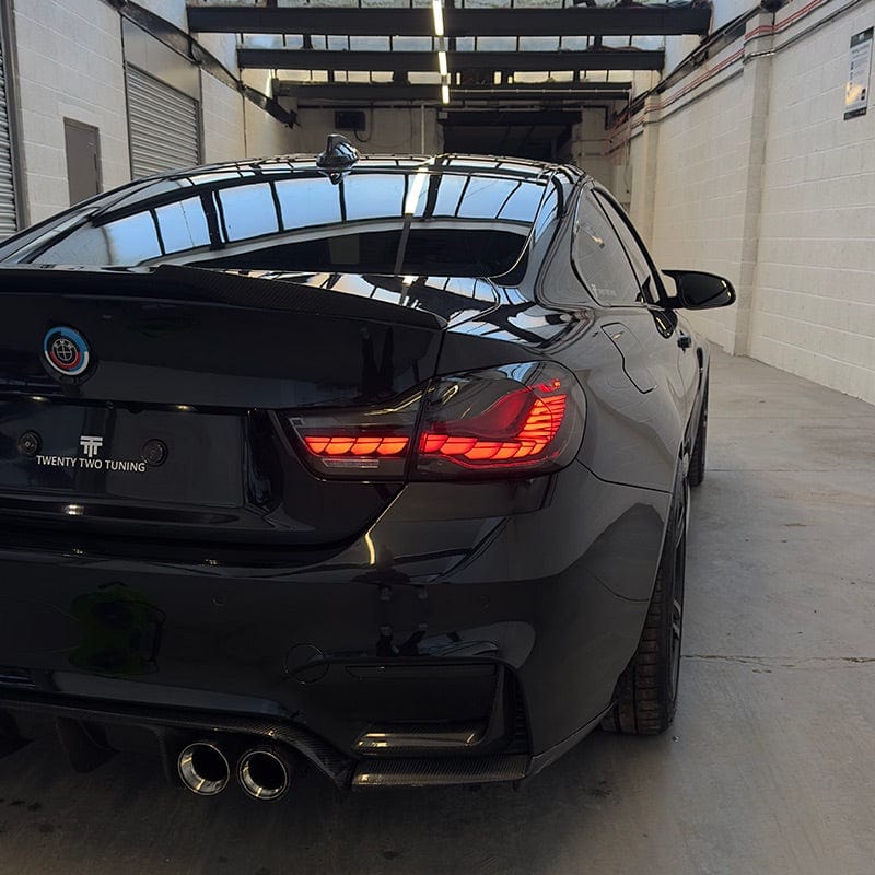 BMW M4 (F82/F83) GTS OLED Style Rear Tail Lights - Twenty Two Tuning Rear Lights/ Tail Lamps