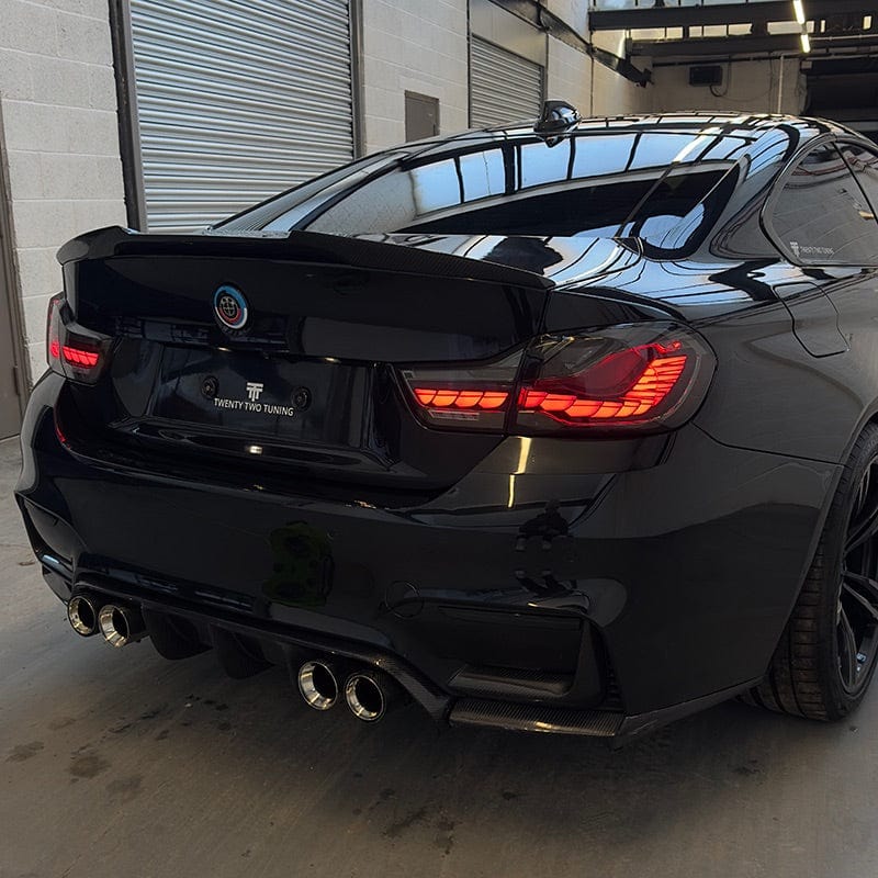 BMW M4 (F82/F83) GTS OLED Style Rear Tail Lights - Twenty Two Tuning Rear Lights/ Tail Lamps