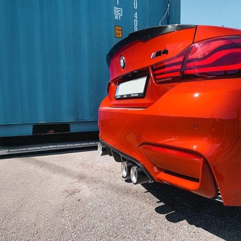BMW M4 (F82/F83) M Performance Style Carbon Fibre Rear Spoiler - Future Design Rear Spoiler