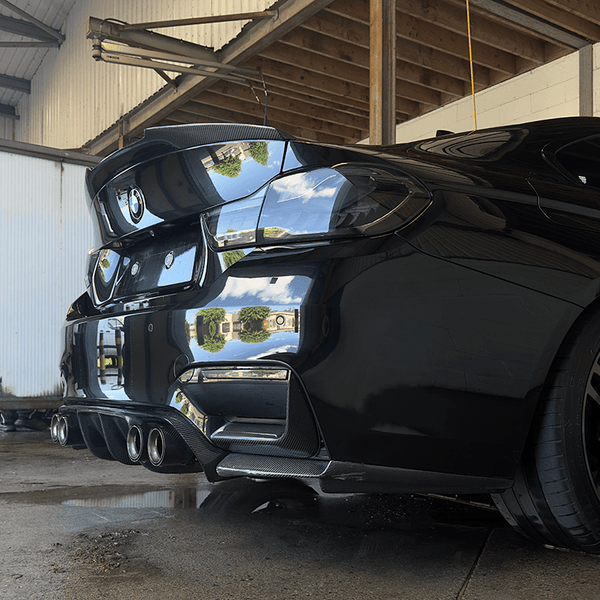 BMW 4シリーズ F32 F33 F36 2013-2020用カーボンファイバーリアスポイラー