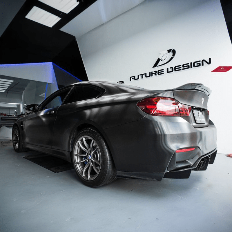 BMW M4 (F82) PSM Style Carbon Fibre Rear Spoiler - Future Design Rear Spoiler