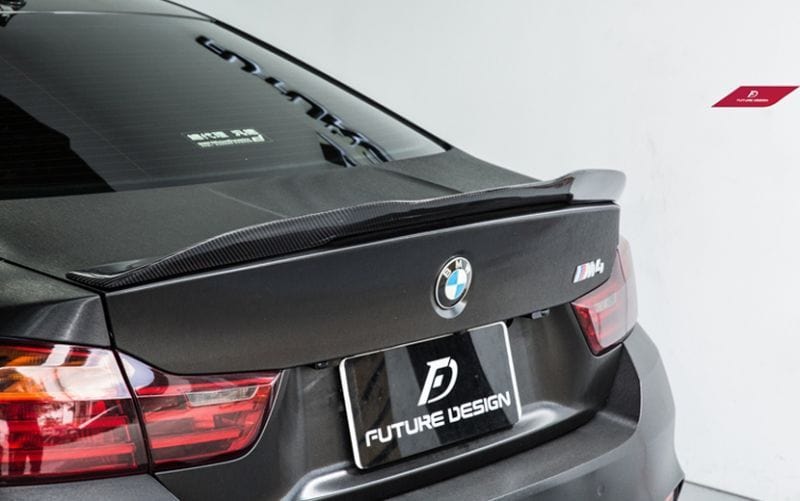 BMW M4 (F82) PSM Style Carbon Fibre Rear Spoiler - Future Design Rear Spoiler