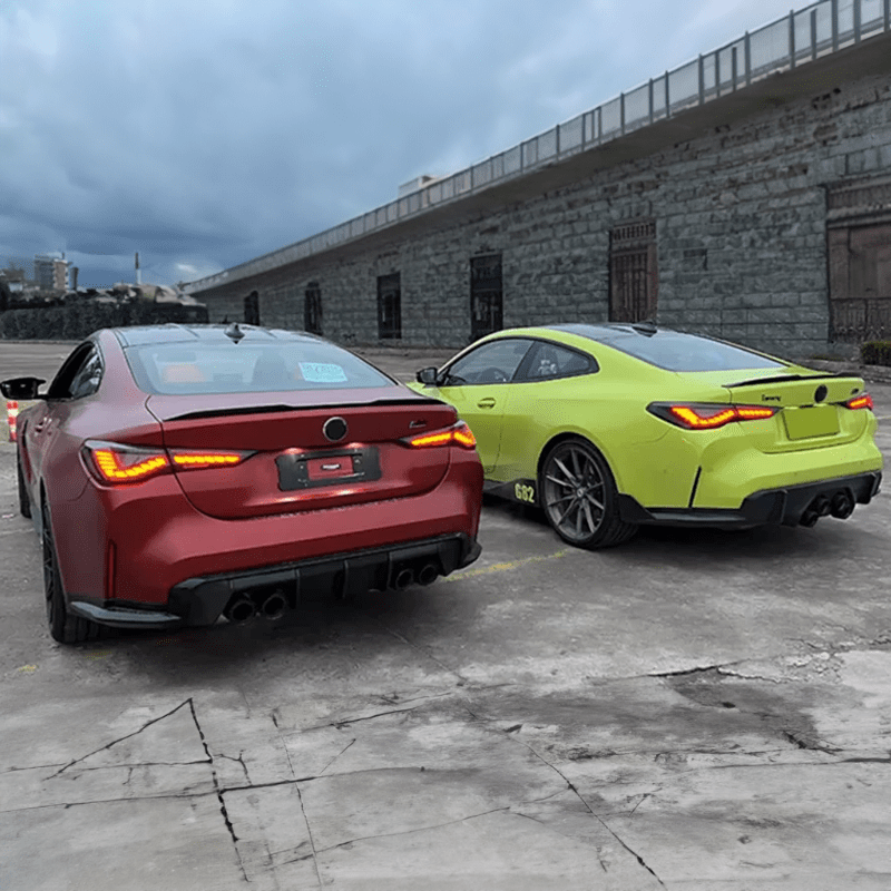 BMW M4 (G82) Plug and Play GTS Style OLED Rear Tail Lights - Twenty Two Tuning Rear Lights/ Tail Lamps