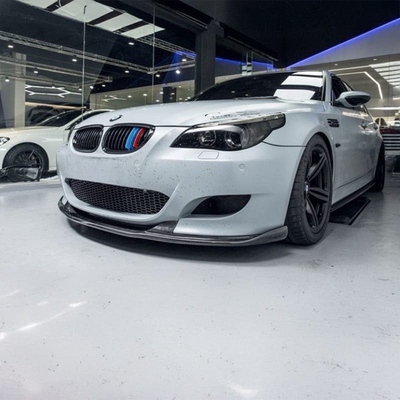 BMW M5 (E60) HAMMAN Style Carbon Fiber Front Lip Spoiler - Twenty Two Tuning Front Lip