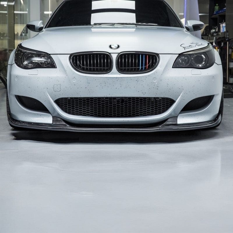 BMW M5 (E60) HAMMAN Style Carbon Fiber Front Lip Spoiler - Twenty Two Tuning Front Lip