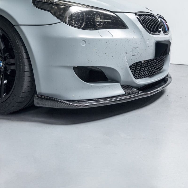 BMW M5 (E60) HAMMAN Style Carbon Fiber Front Lip Spoiler - Twenty Two Tuning Front Lip
