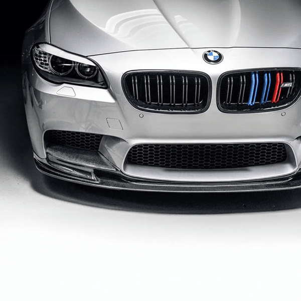 カーボン様確認用 3Dカーボンファイバー製フロントリップスポイラー - BMW M5（F10）対応