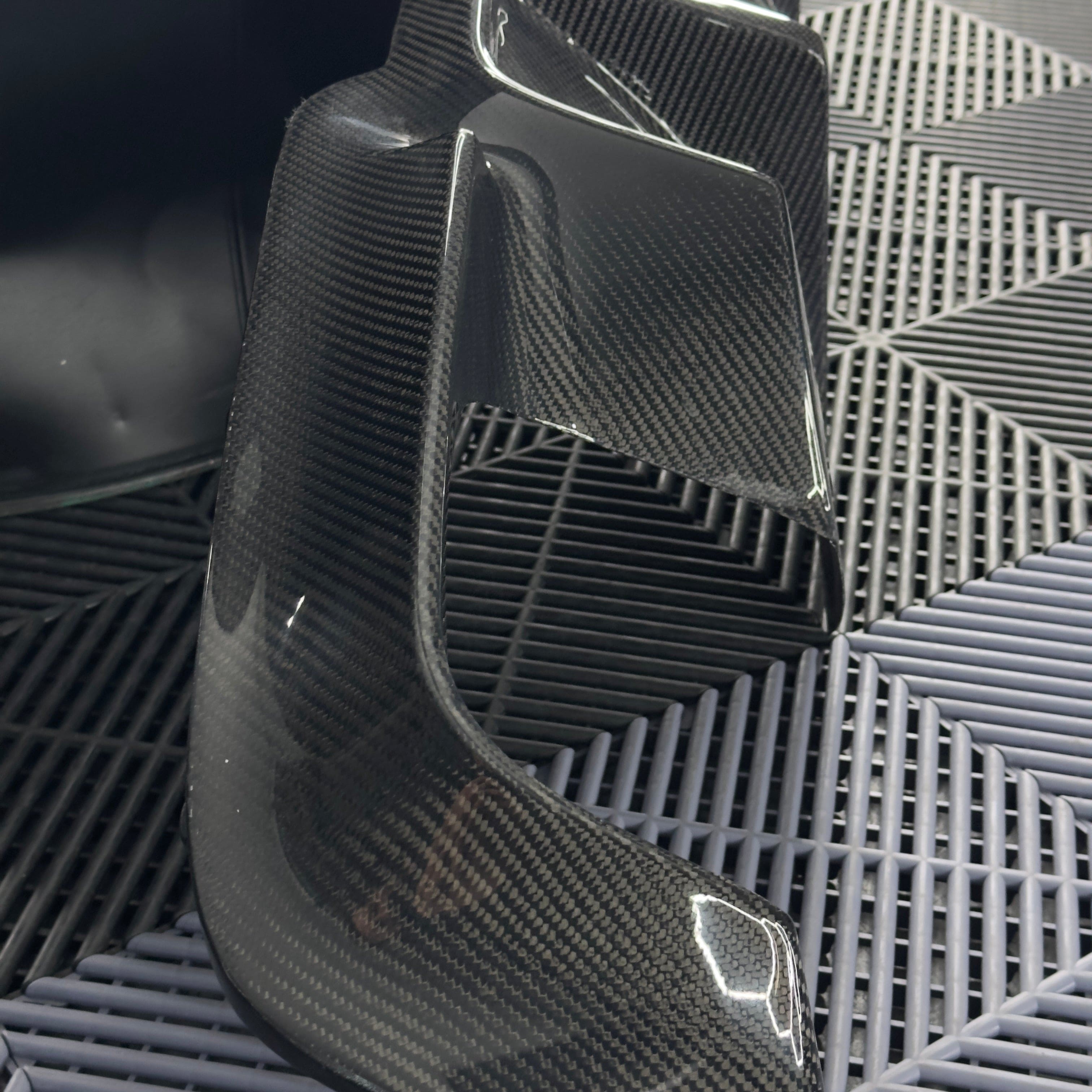 BMW M5 (F10) RKP Style Carbon Fiber Rear Diffuser - Twenty Two Tuning Rear Diffuser