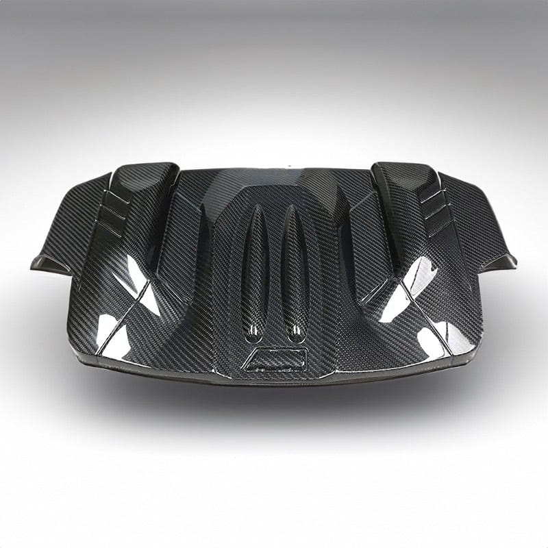 BMW M5 (F10) S63N Carbon Fibre Replacement Engine Cover - Twenty Two Tuning Engine Bay