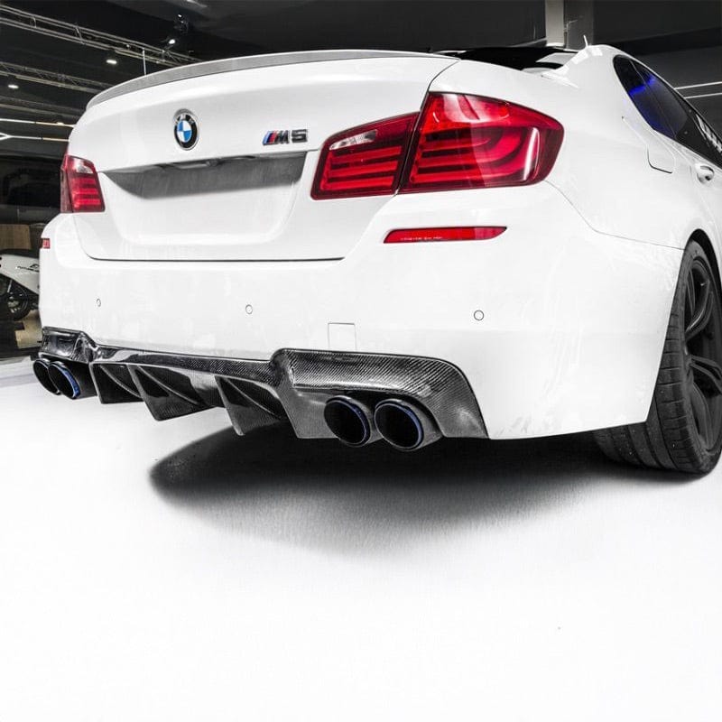 BMW M5 (F10) Vorsteiner Style Carbon Fibre Rear Diffuser - Twenty Two Tuning Rear Diffuser