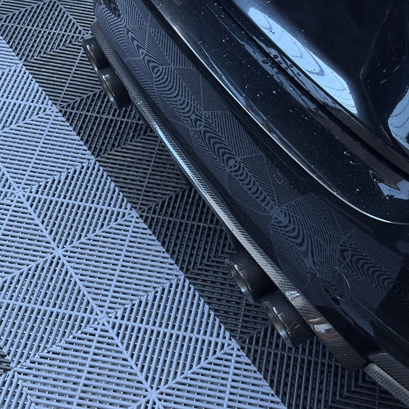 BMW M5 (F90) Akrapovic Style Carbon Fibre Exhaust Tips - Twenty Two Tuning Exhaust Tips