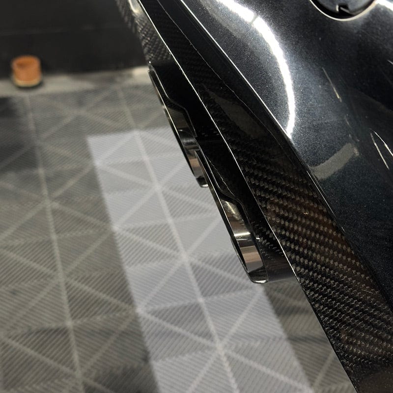 BMW M5 (F90) Akrapovic Style Carbon Fibre Exhaust Tips - Twenty Two Tuning Exhaust Tips