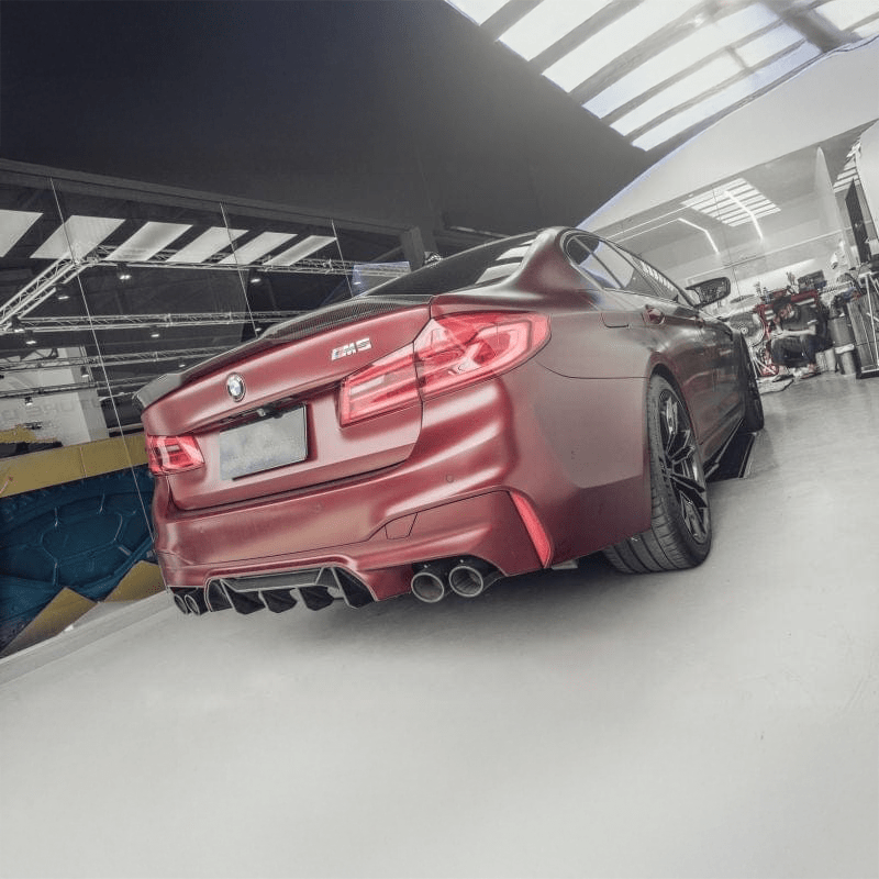 BMW M5 (F90) CS Style Carbon Fiber Rear Spoiler - Twenty Two Tuning Rear Spoiler
