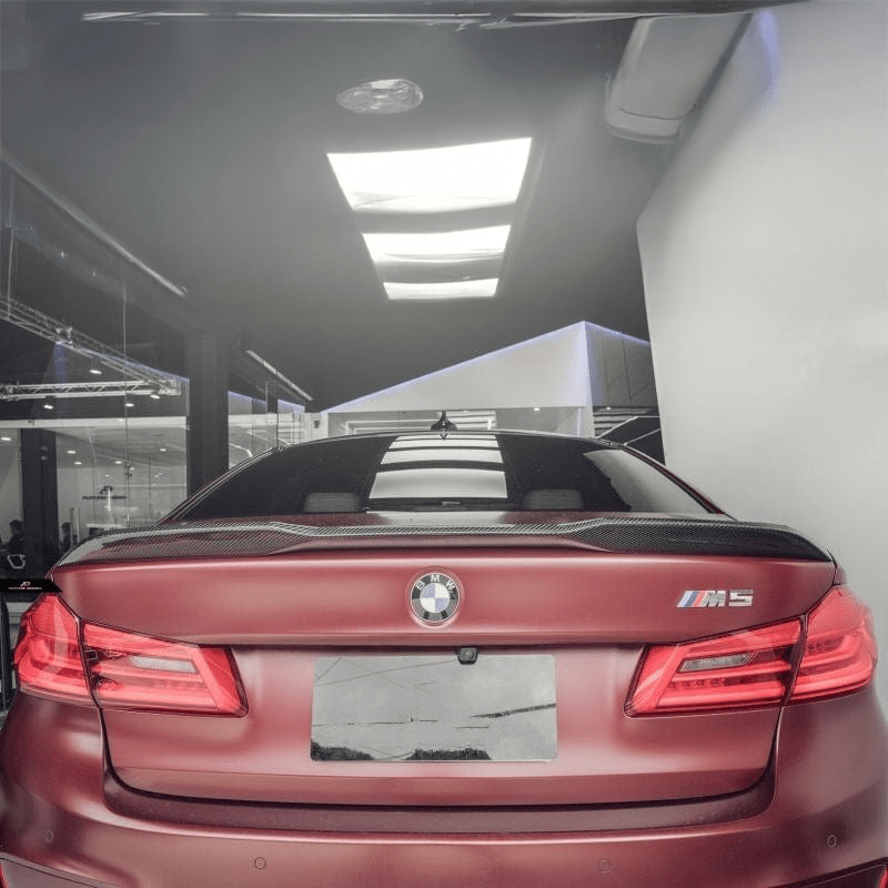 BMW M5 (F90) CS Style Carbon Fiber Rear Spoiler - Twenty Two Tuning Rear Spoiler