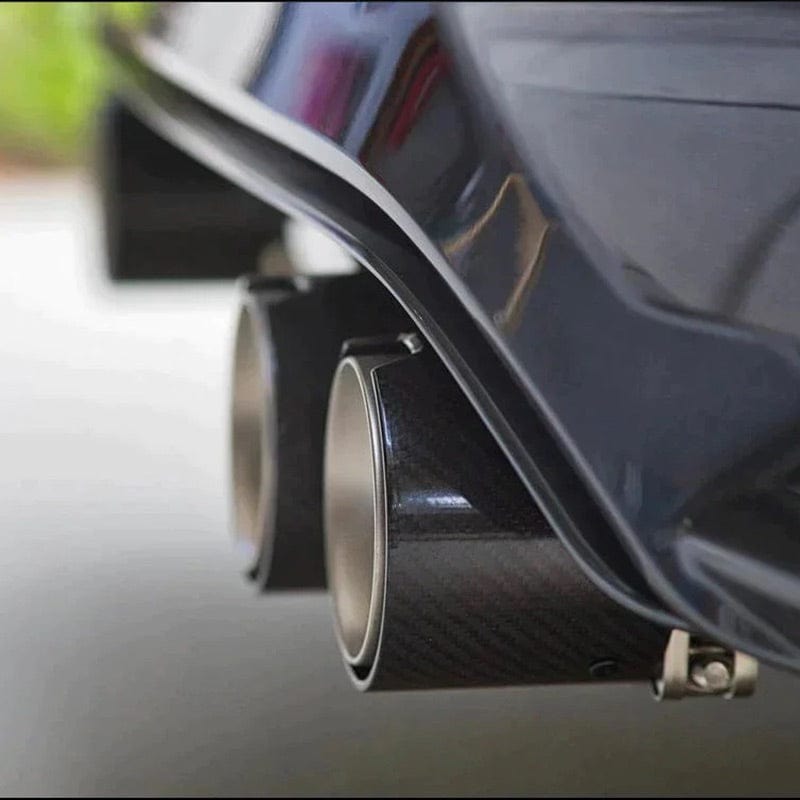 BMW M5 (F90/F90N) OEM M Performance Style Carbon Fibre Exhaust Tips - Twenty Two Tuning Exhaust Tips