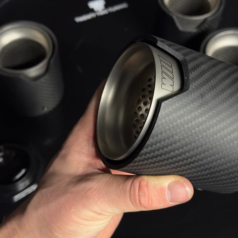 BMW M5 (F90/F90N) OEM M Performance Style Carbon Fibre Exhaust Tips - Twenty Two Tuning Exhaust Tips