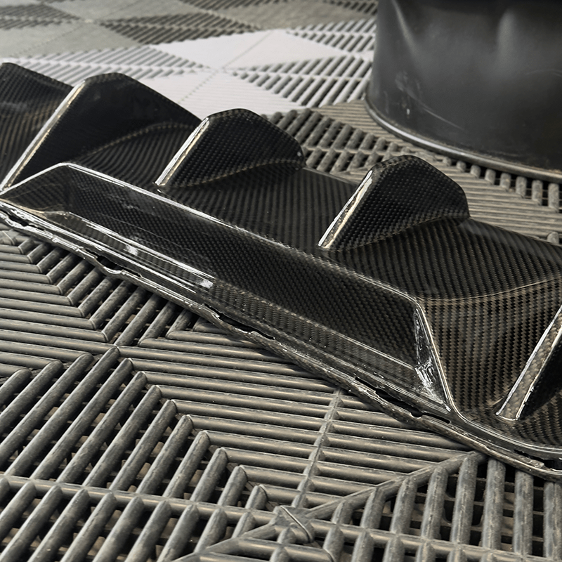 BMW M5 (F90) M Performance Style Carbon Fiber Rear Diffuser - Twenty Two Tuning Rear Diffuser