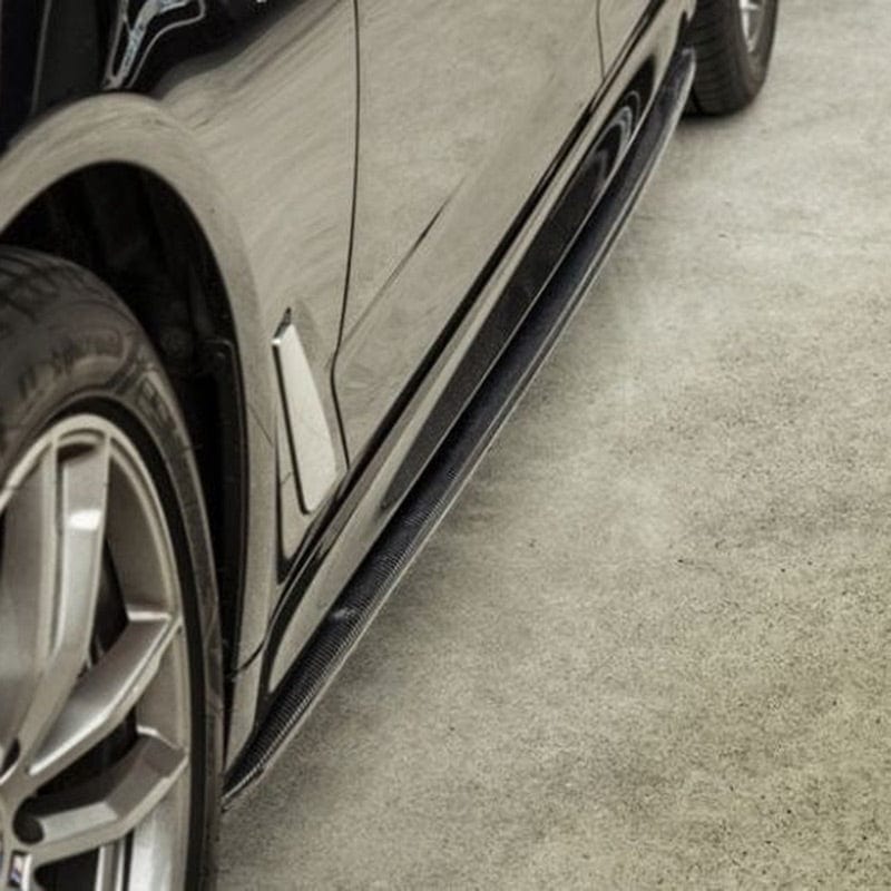 BMW M5 (F90) M Performance Style Carbon Fiber Side Skirts - Twenty Two Tuning Side Skirts