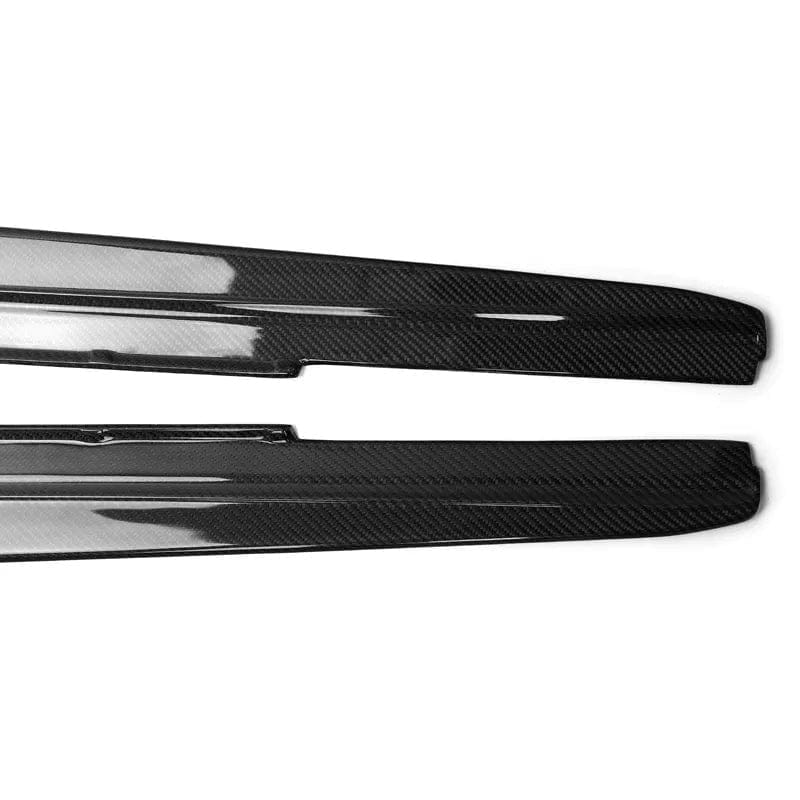 BMW M5 (F90) M Performance Style Carbon Fiber Side Skirts - Twenty Two Tuning Side Skirts