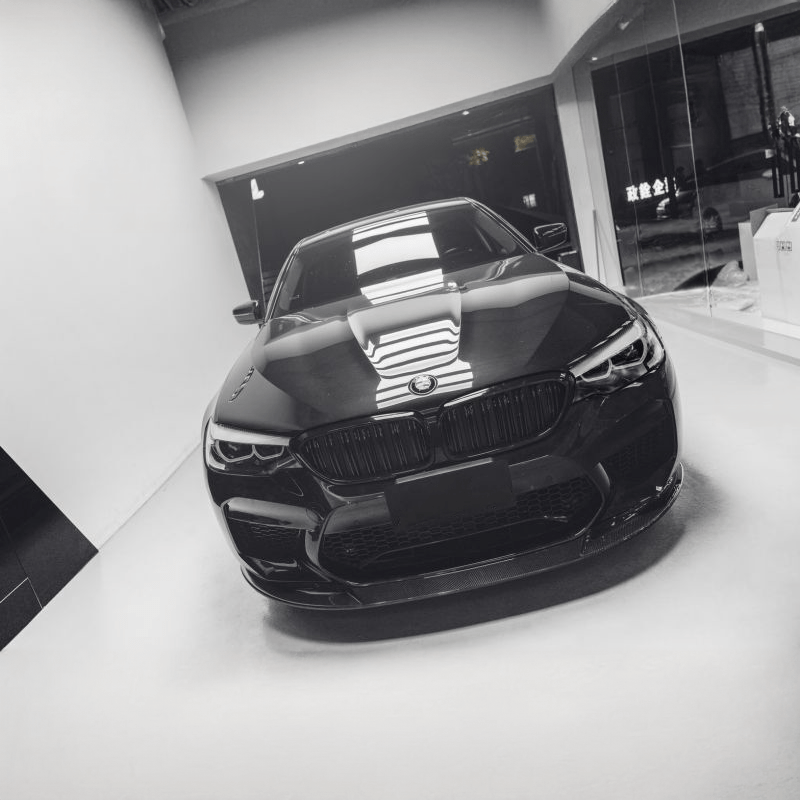 BMW M5 (F90N) Future Design Style Carbon Fibre Front Lip - Twenty Two Tuning Front Lip