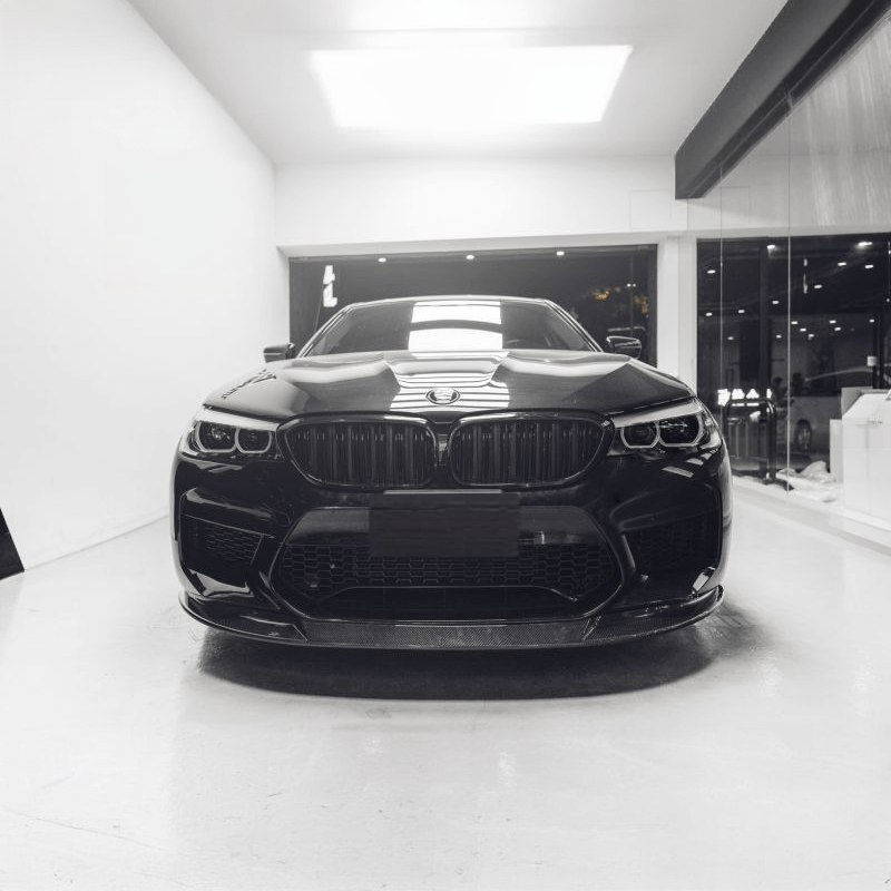 BMW M5 (F90N) Future Design Style Carbon Fibre Front Lip - Twenty Two Tuning Front Lip