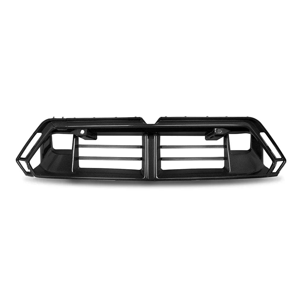 BMW M5 (G90/G99) SOOQOO Carbon Fiber Front Bumper Center Trim - SOOQOO Official Front Canards/Bumper Inserts