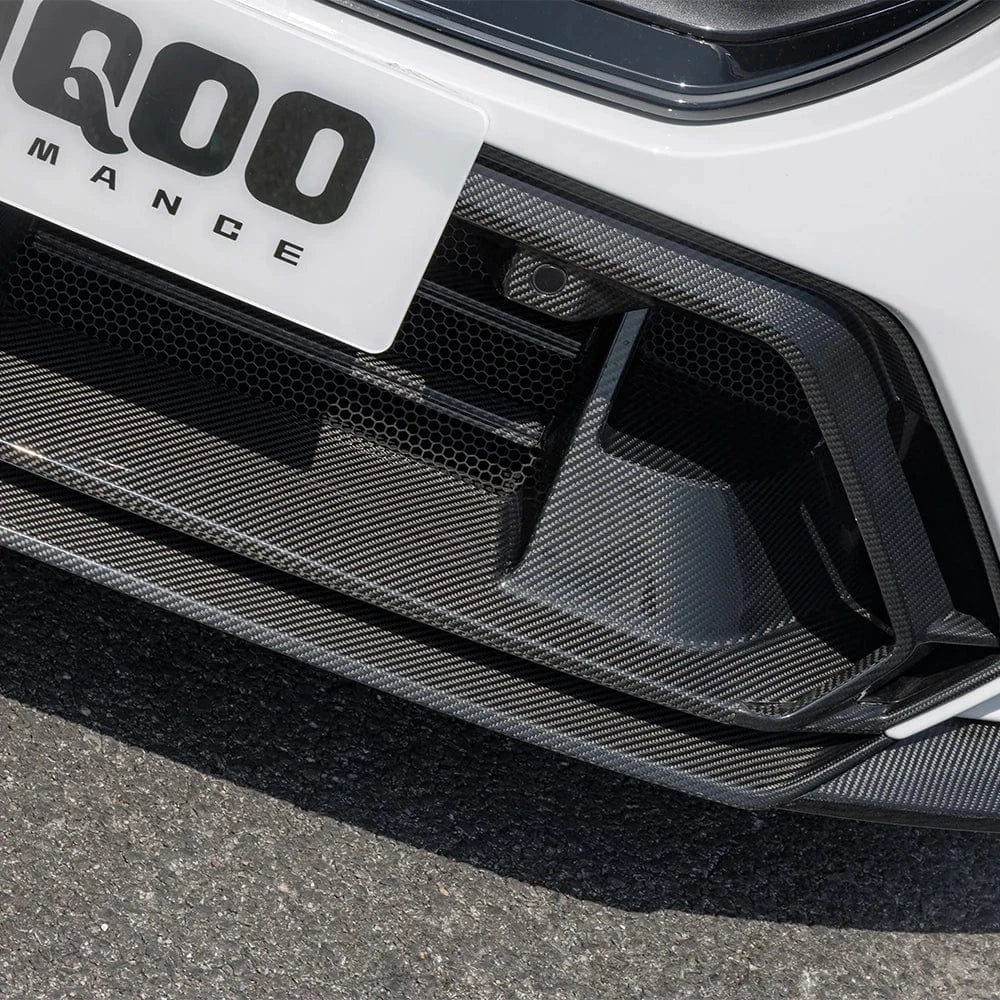 BMW M5 (G90/G99) SOOQOO Carbon Fiber Front Bumper Center Trim - SOOQOO Official Front Canards/Bumper Inserts