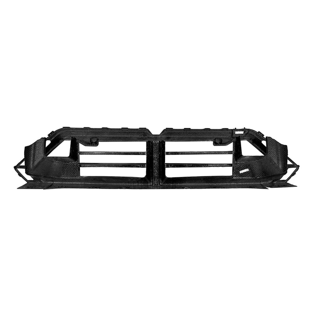 BMW M5 (G90/G99) SOOQOO Carbon Fiber Front Bumper Center Trim - SOOQOO Official Front Canards/Bumper Inserts